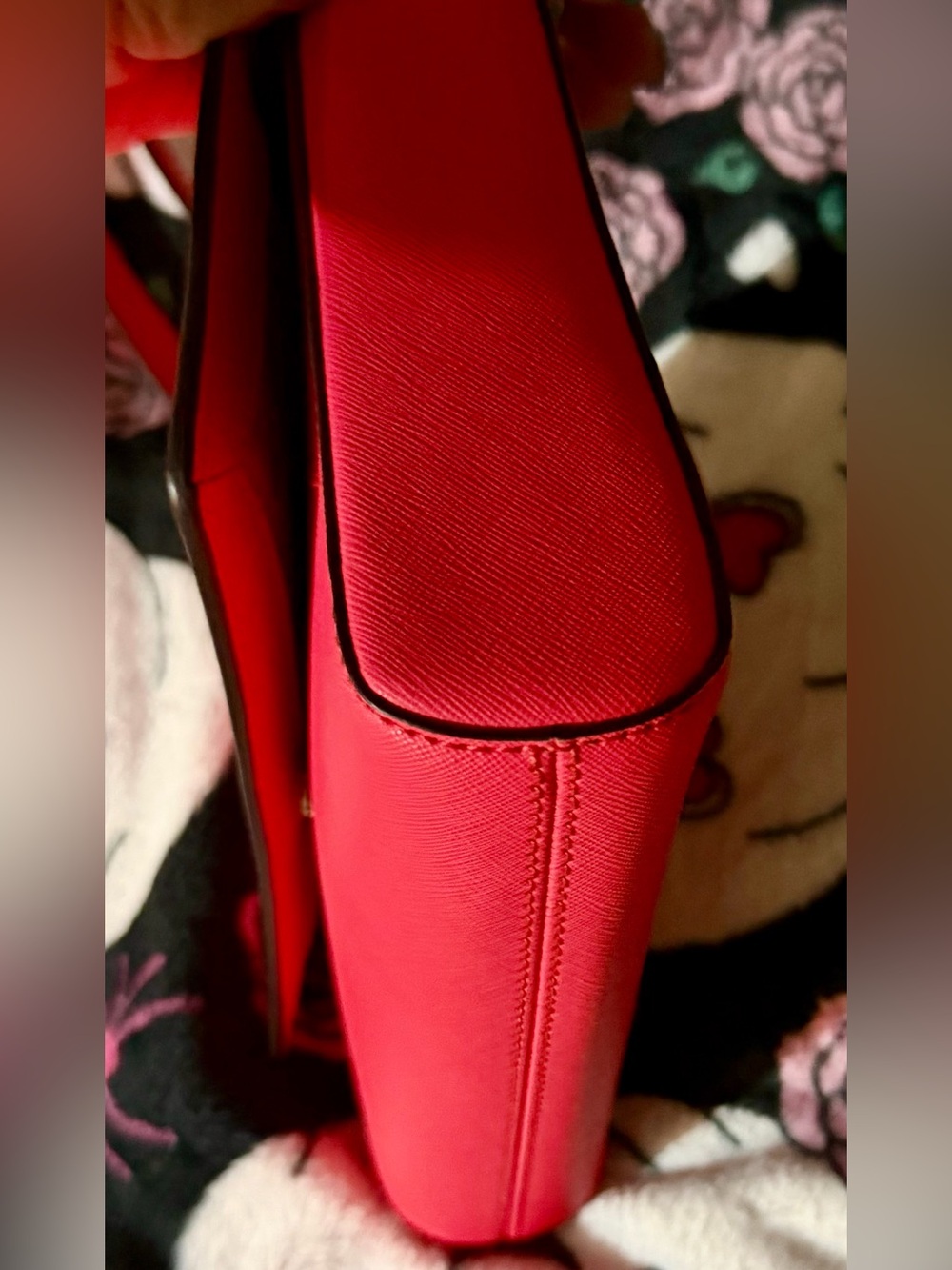 Kate Spade Hot Pink Saffiano Leather Crossbody Bag LIKE NEW - Picture 8 of 16
